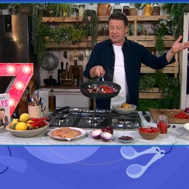 VIDEO: Jamie Oliver shares his 1-pot dinner recipe for mushroom and chicken cacciatore