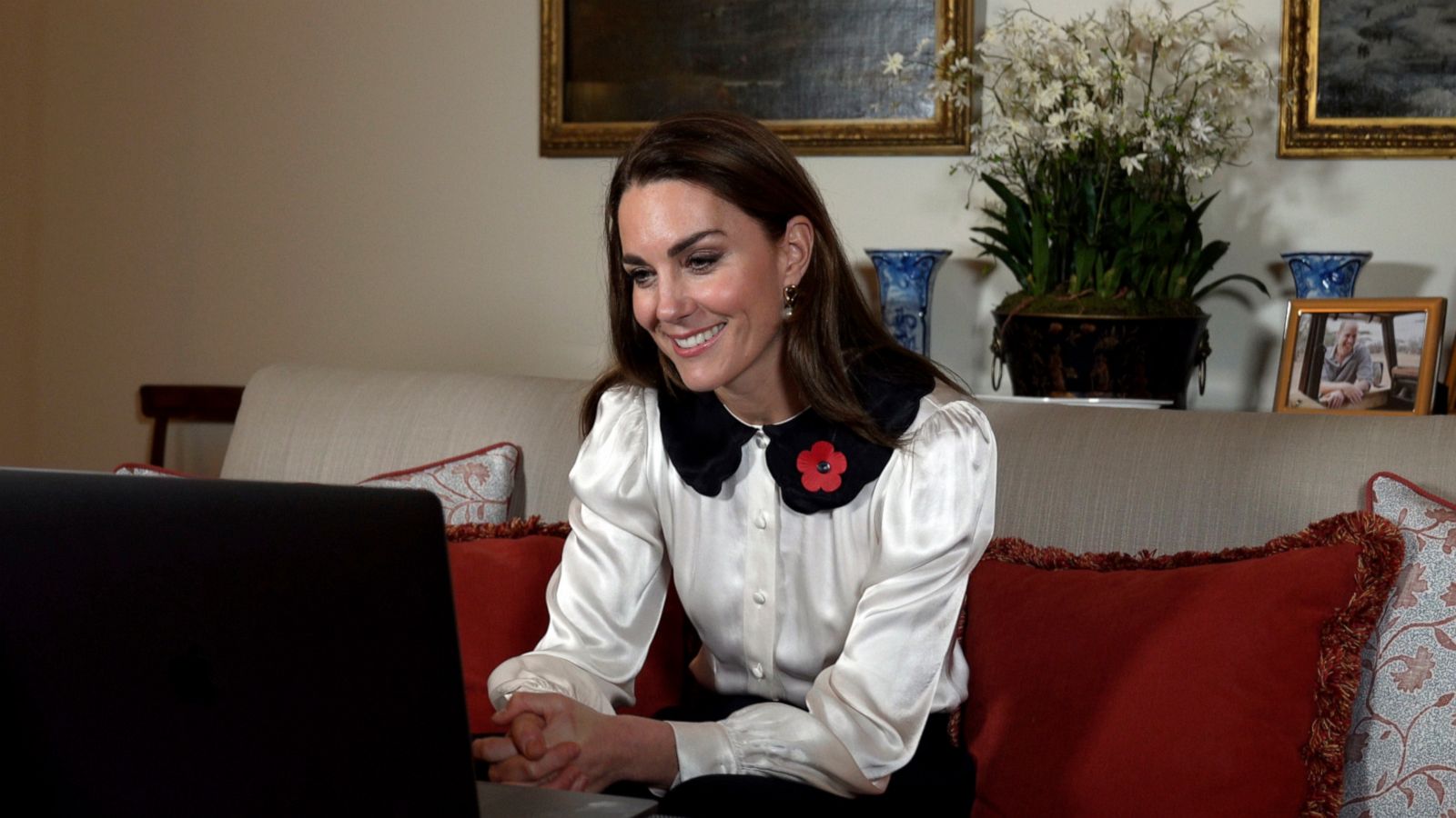 VIDEO: Kate Middleton spoke with British military families who have lost loved ones