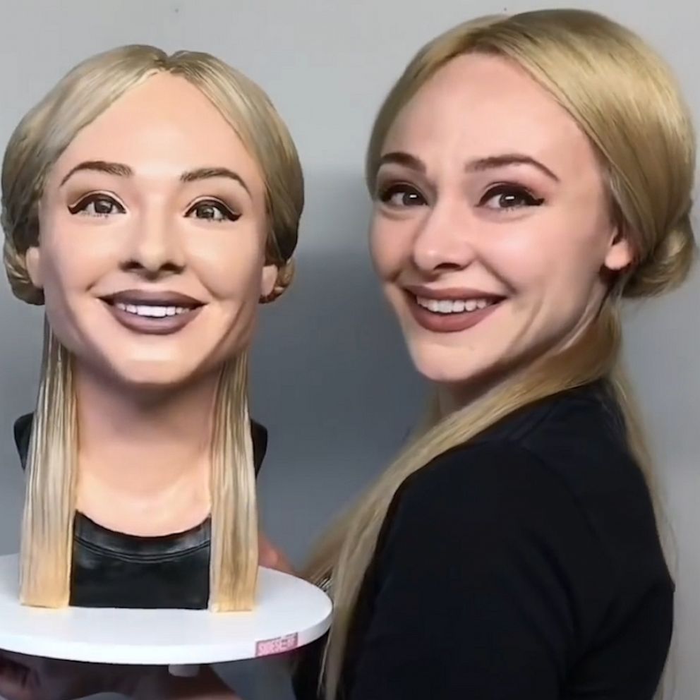 Video The hyper-realistic 'selfie' cake is the next big dessert trend - ABC  News