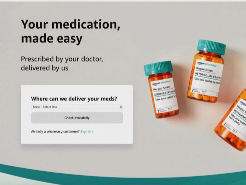 Amazon launches online pharmacy, will deliver prescription medicine - ABC  News