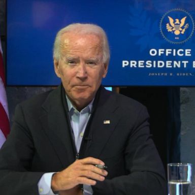 VIDEO: Biden forges ahead with transition plan despite Trump's refusal to concede