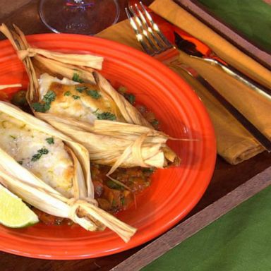 VIDEO: Cooking up corn husk snapper at the Kalahari Resort