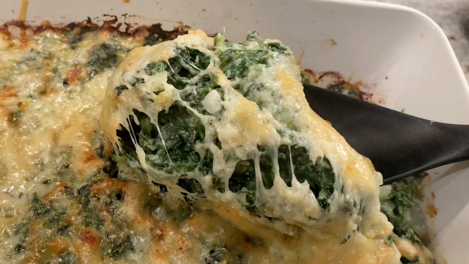 VIDEO: ‘Spinach Gratin’ is the perfect cheesy, creamy side dish for your holiday table