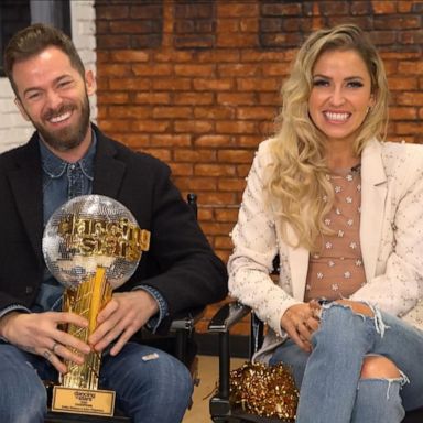 VIDEO: Kaitlyn Bristowe, Artem Chigvintsev react to ‘Dancing With the Stars’ win