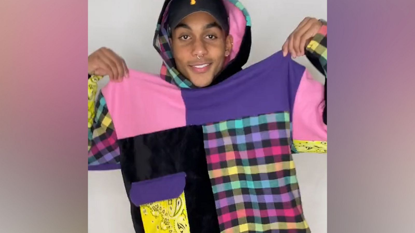 VIDEO: Sustainable designer transforms old blankets into trendy streetwear