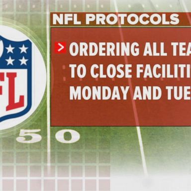 VIDEO: NFL continues to struggle containing COVID-19 spread 