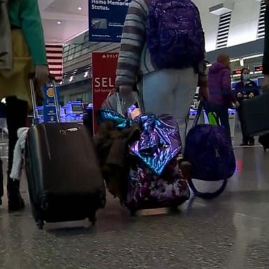 VIDEO: Millions fly after Thanksgiving as US braces for possible surge