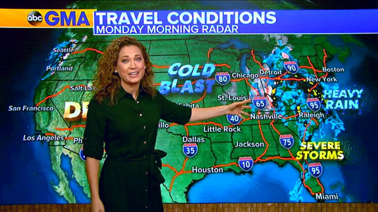 VIDEO: Severe weather and new storm amid Thanksgiving travel home