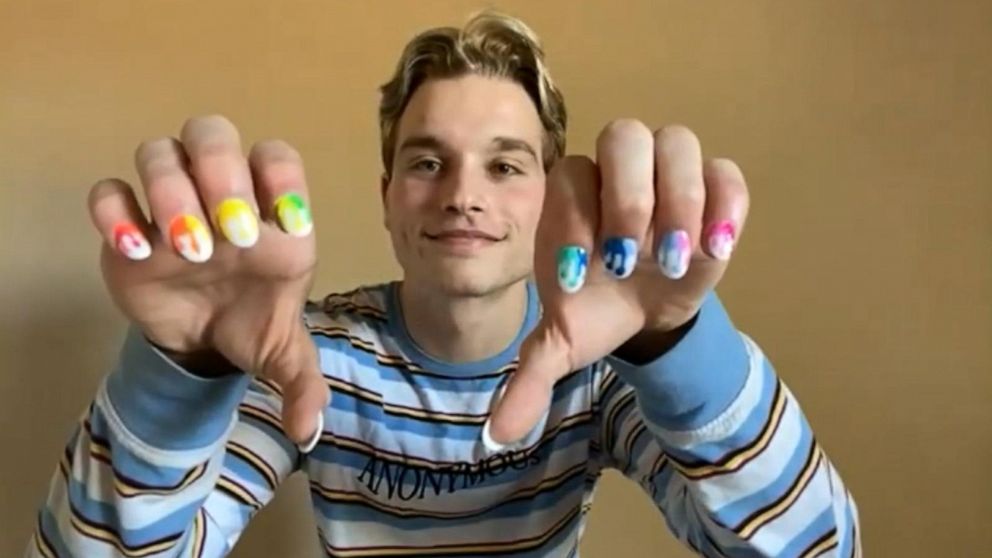 32 Boy Painting Nails Stock Photos, High-Res Pictures, and Images - Getty  Images