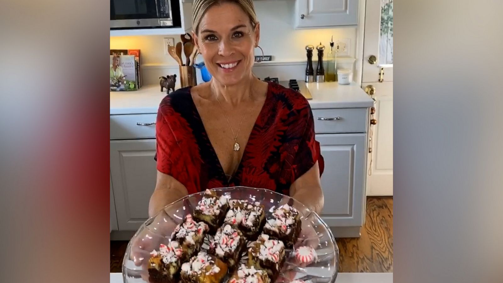 VIDEO: Make these festive ‘Eggnog Cheesecake Brownies’ at home for the holidays