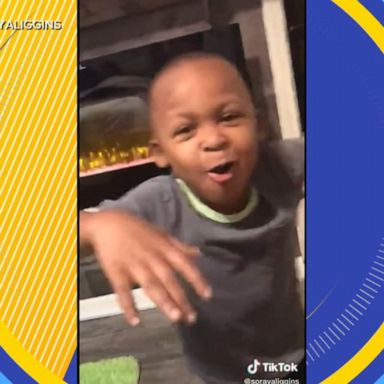 VIDEO: Boy shows off ‘magic’ of his home’s fireplace