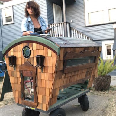 VIDEO: California woman adopted two cute chickens and designed an epic coop from scratch