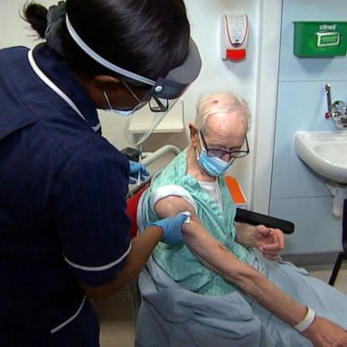 VIDEO: Thousands of COVID vaccinations underway in the United Kingdom