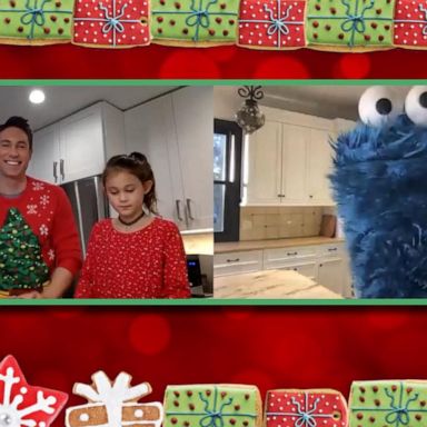 VIDEO: GMA's '12 Days of Christmas Cookies' welcomes the Cookie Monster