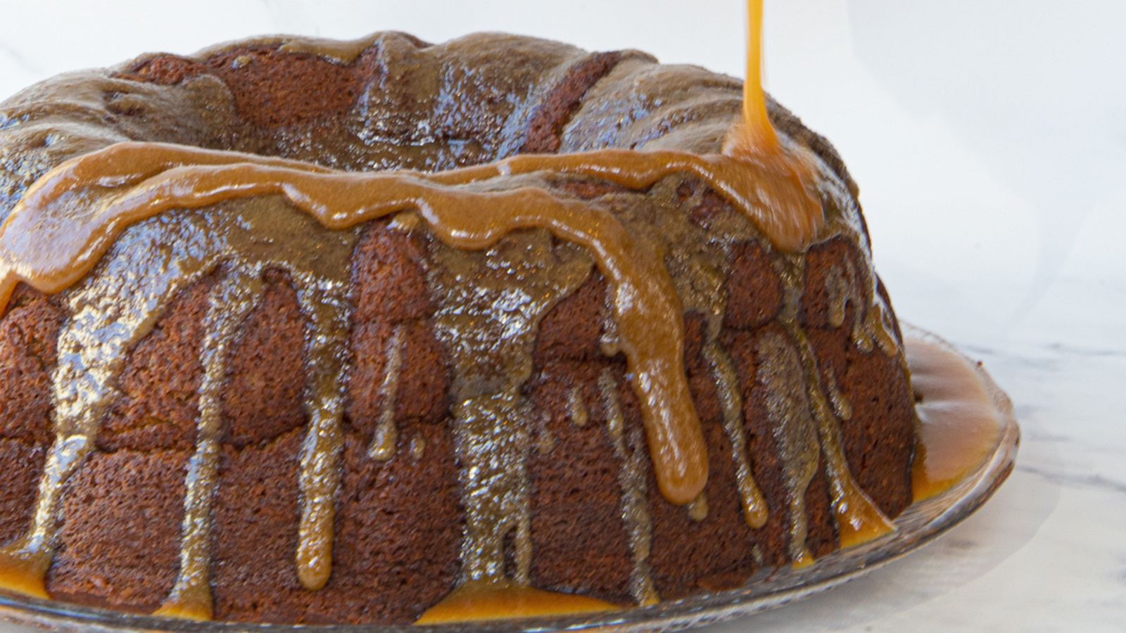 VIDEO: How to make a scrumptious sweet potato cake with a sweet n’ salty caramel drizzle