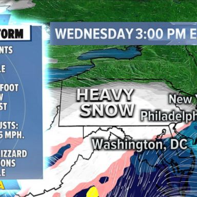 VIDEO: Snowstorms could impact COVID-19 vaccine delivery