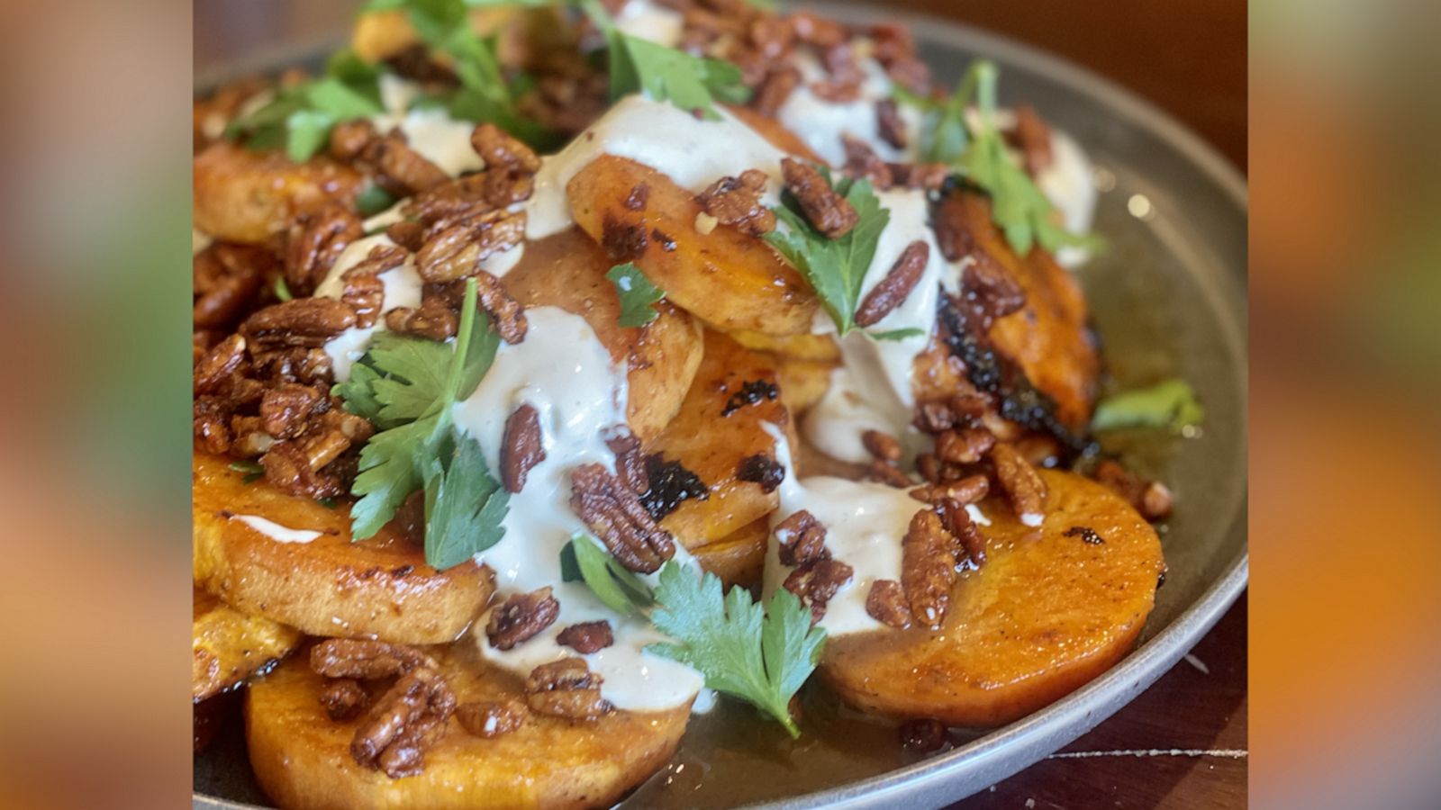 VIDEO: Make these roasted sweet potatoes with yogurt and spiced pecans for the holidays