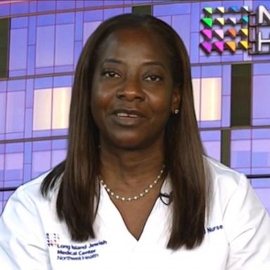 VIDEO: New York nurse describes receiving COVID-19 vaccine