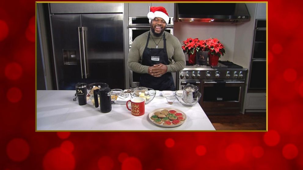 VIDEO: How to make chef David Rose's cinnamon eggnog toffee crunch cookies