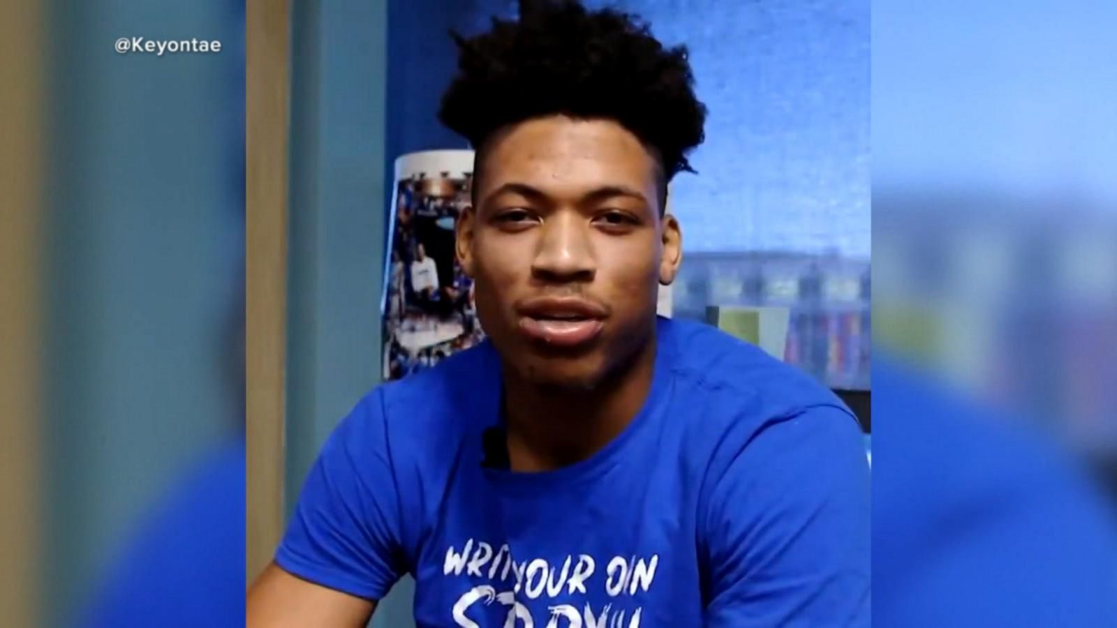 VIDEO: College basketball star reassures fans about his health on social media