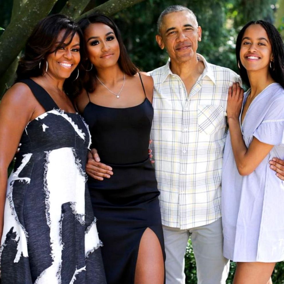 President Barack Obama And Family