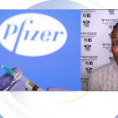 VIDEO: Doctor gets Pfizer vaccine after recovering from coronavirus