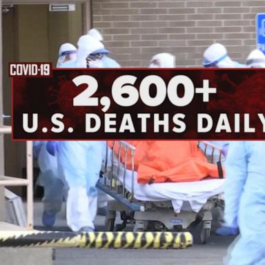 VIDEO: COVID hospitalization and death records break across the U.S.