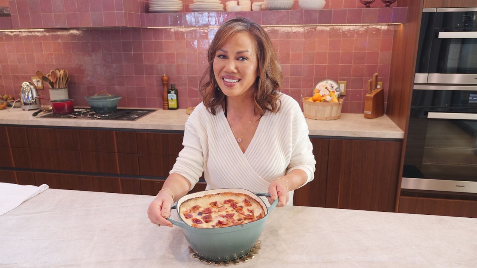 VIDEO: Chrissy Teigen’s mom shares her signature scalloped potatoes family recipe