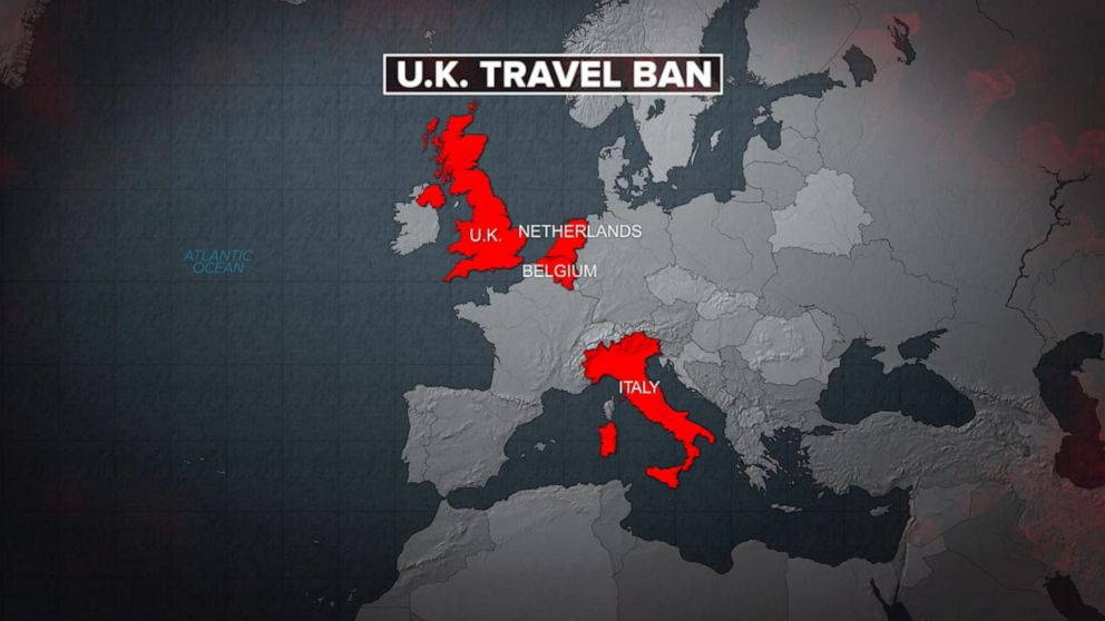 Countries ban travel from UK after new variant of COVID-19 ...