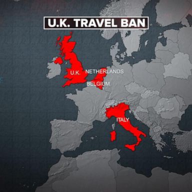 VIDEO: Countries ban travel from UK after new variant of COVID-19 detected