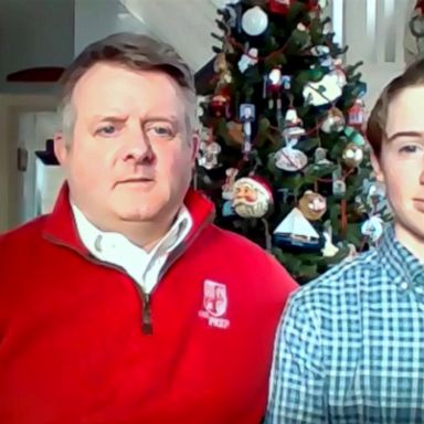 VIDEO: Philadelphia father and son build desks for students in need