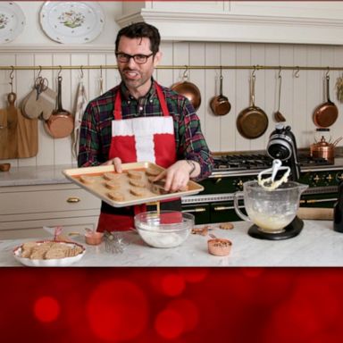 VIDEO: How to make John Kanell's spiced pecan shortbread cookies