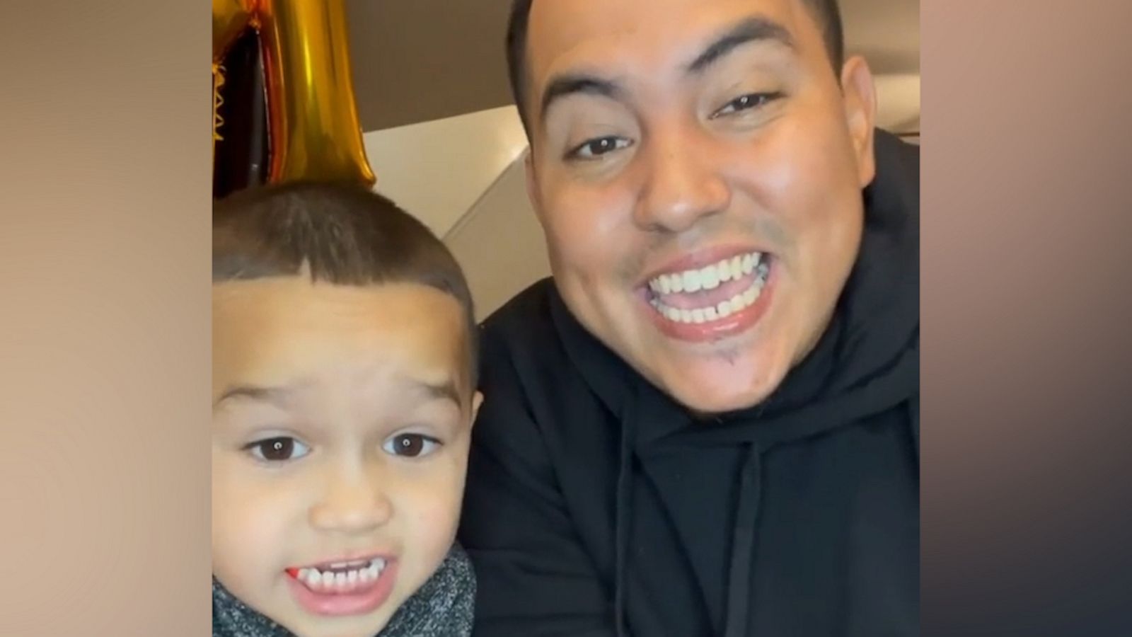 VIDEO: After he got out of prison, father created a hilarious daddy-son duo comedy act to connect with his family