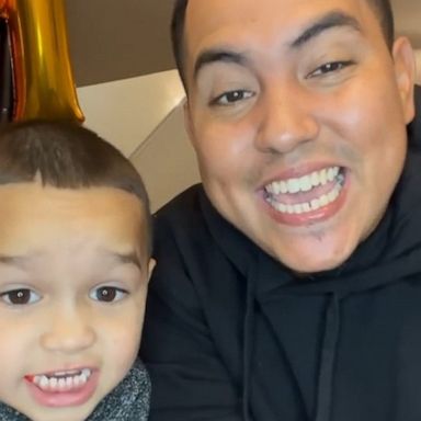 VIDEO: After he got out of prison, father created a hilarious daddy-son duo comedy act to connect with his family 