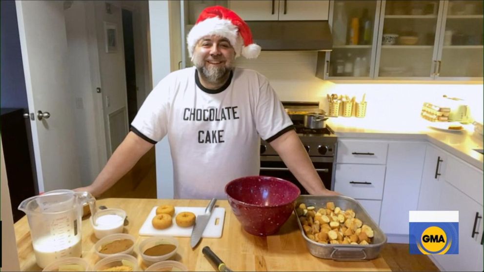 Pastry chef Duff Goldman shares his easy and delicious cake donut bread