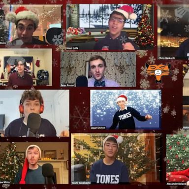 VIDEO: Princeton Tigertones perform 'Little Saint Nick'