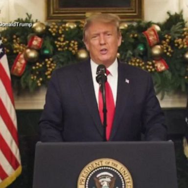 VIDEO: President Donald Trump signs COVID-19 relief bill into law 