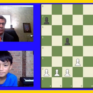 VIDEO: George Stephanopoulos takes on 11-year old chess prodigy