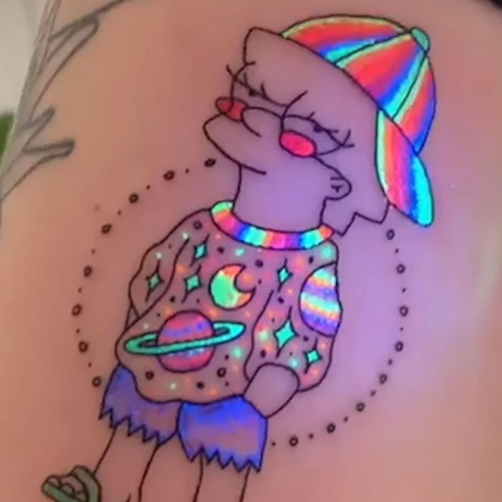 These glow-in-the dark tattoos are enlightening - Good Morning America