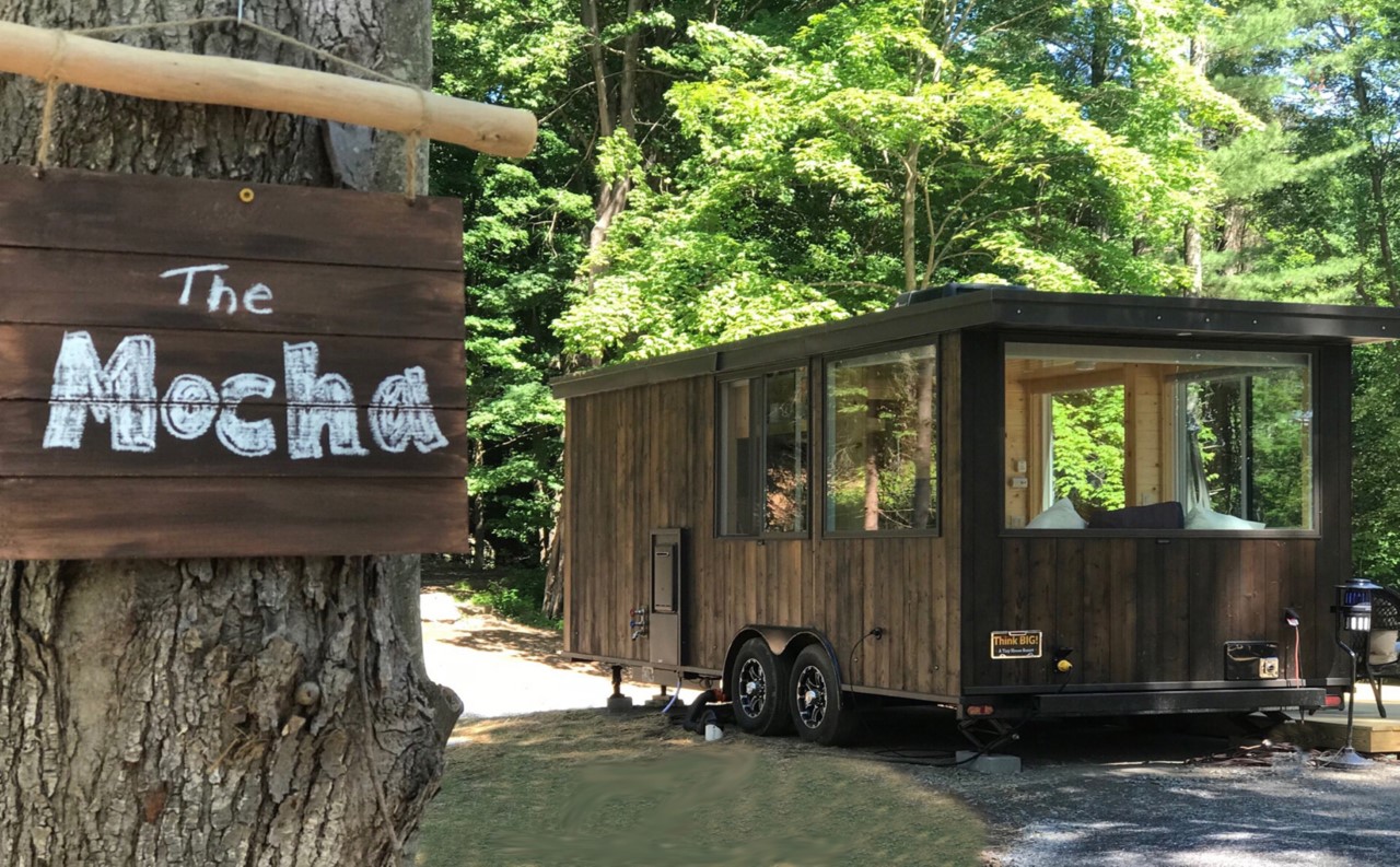 PHOTO: A home at A Tiny House Resort. 