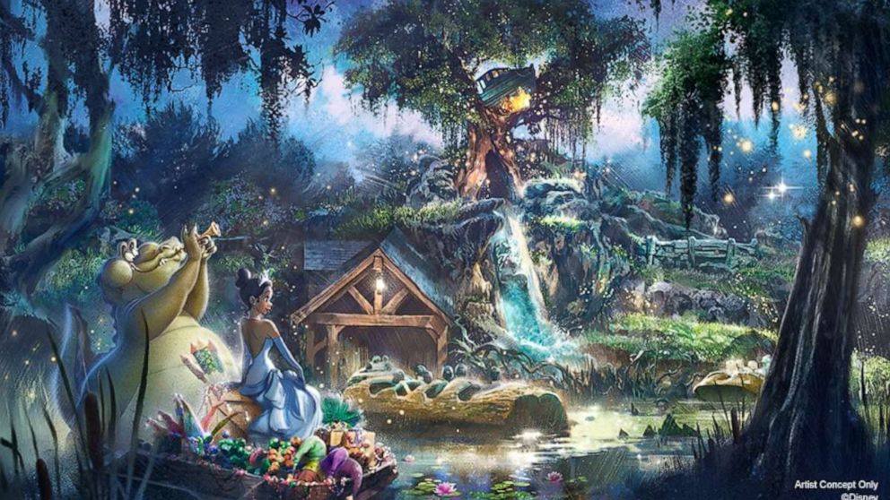 PHOTO: A rendering of the reimagined Splash Mountain. 