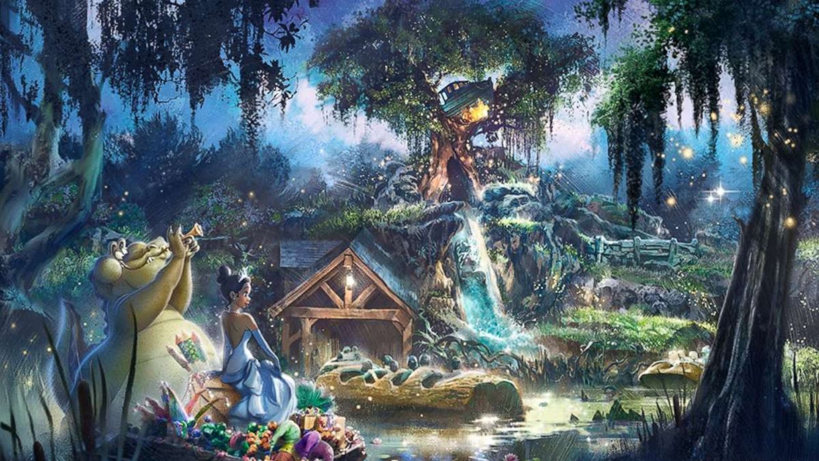 PHOTO: A rendering of the reimagined Splash Mountain.