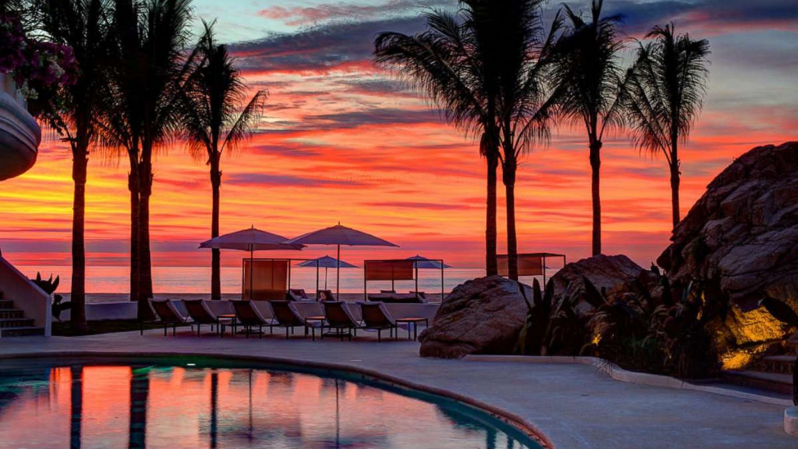 PHOTO: The pool at Mar del Cabo.