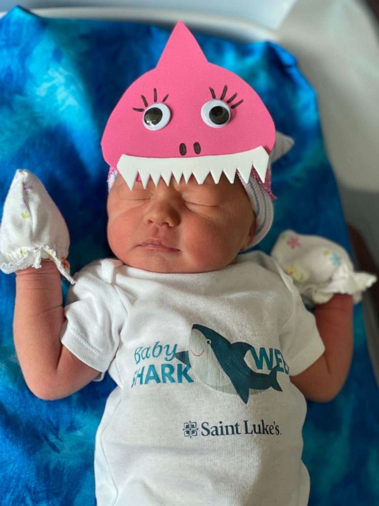PHOTO: St. Luke's hospital in Kansas City, Missouri, is celebrating "baby shark week."