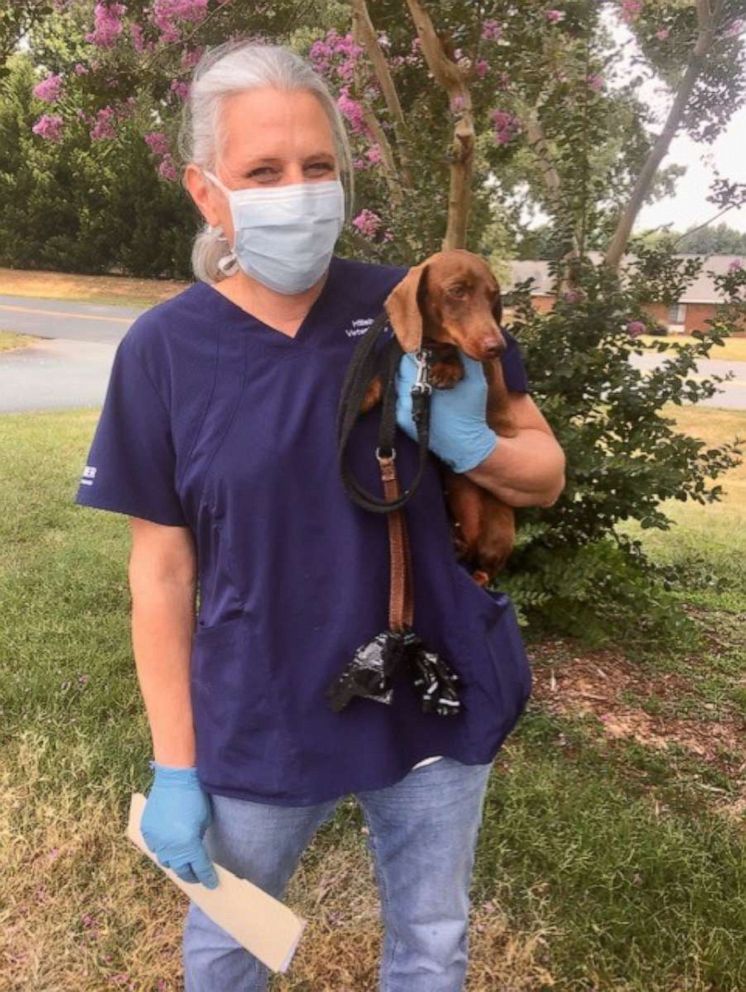PHOTO: Nicole Reed was the vet who took care of Pip in North Carolina. 