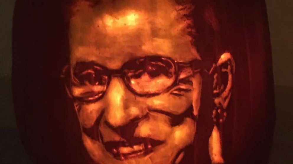 RBG Zoom And Fauci These Pumpkin Carvings Are So 2020 ABC News