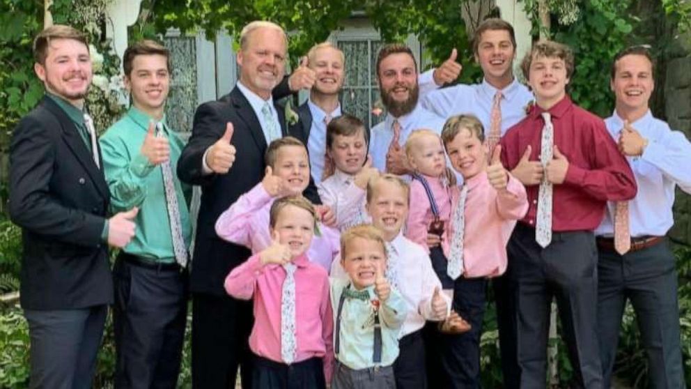 PHOTO: The male members of the Schwandt family of Grand Rapids, Michigan.