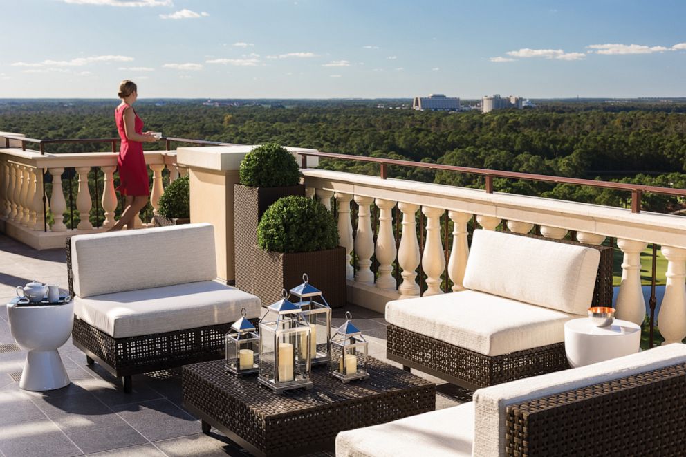 PHOTO: Terrace in the Royal Suite at Four Seasons Resort Orlando at Walt Disney World