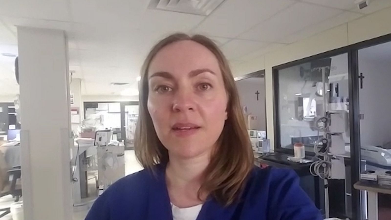 VIDEO: This ICU nurse has a message after being diagnosed with the coronavirus