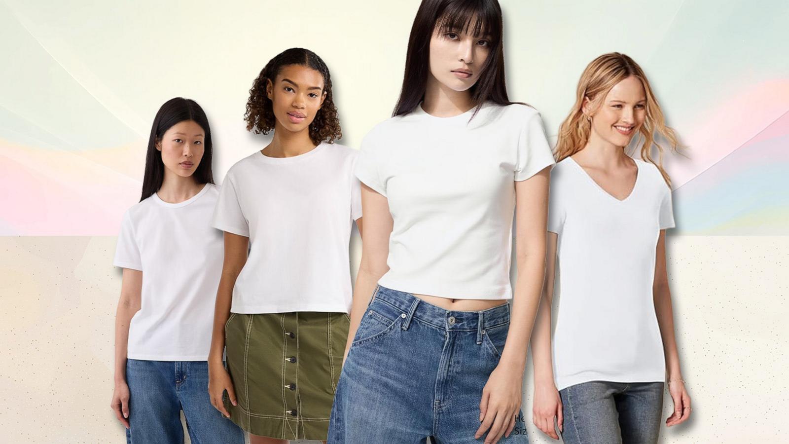 PHOTO: 'The Right Fit': White tees